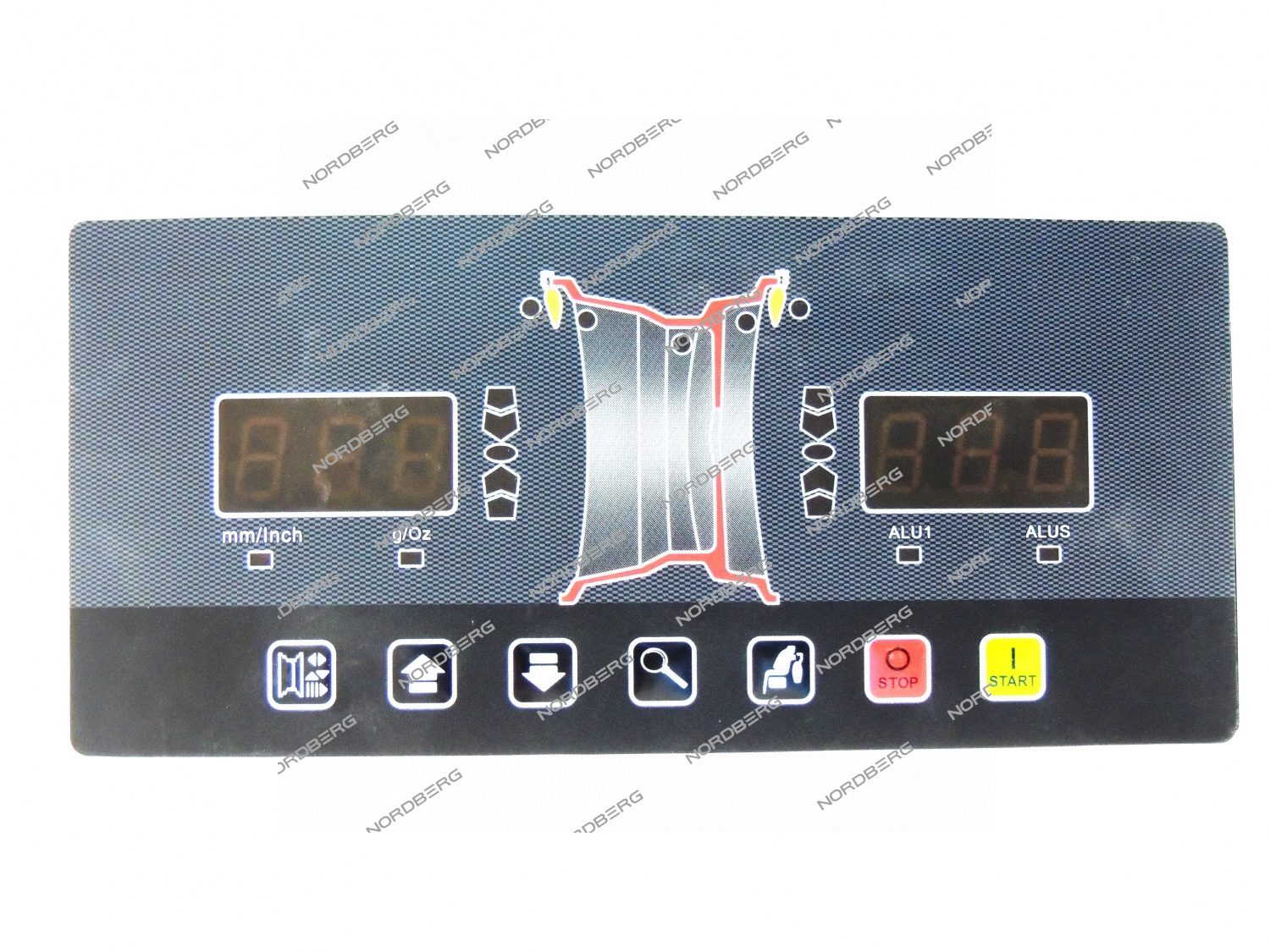Клавиатура для 4523 NORDBERG 4523#M+P